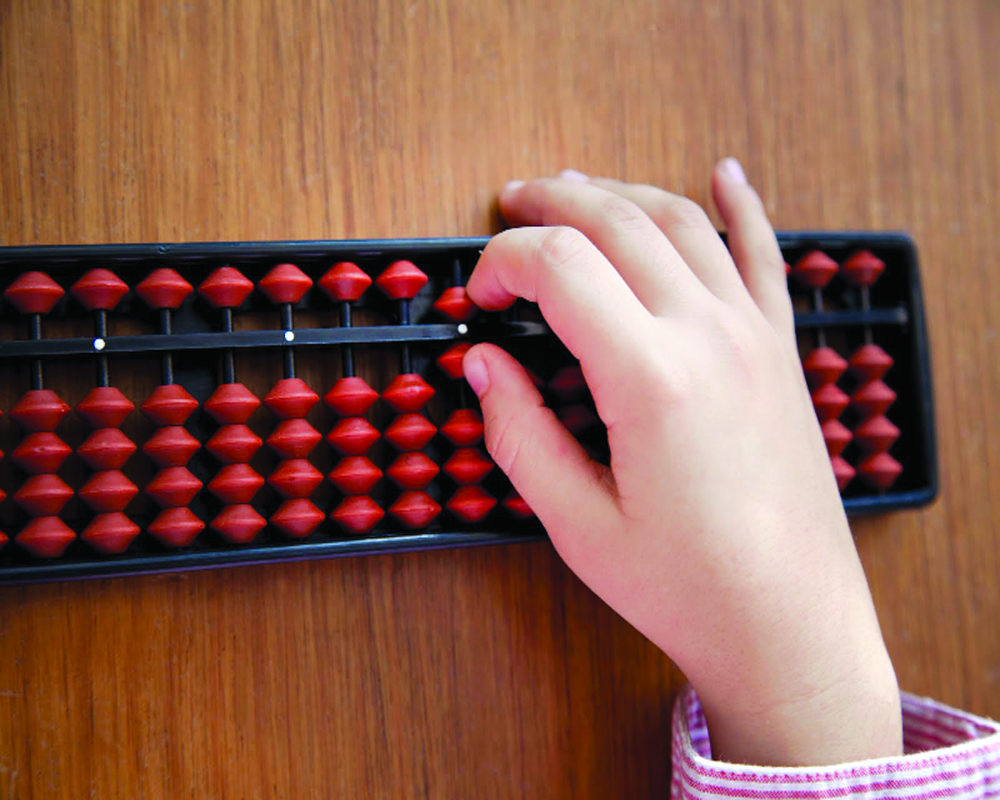 Abacus separated